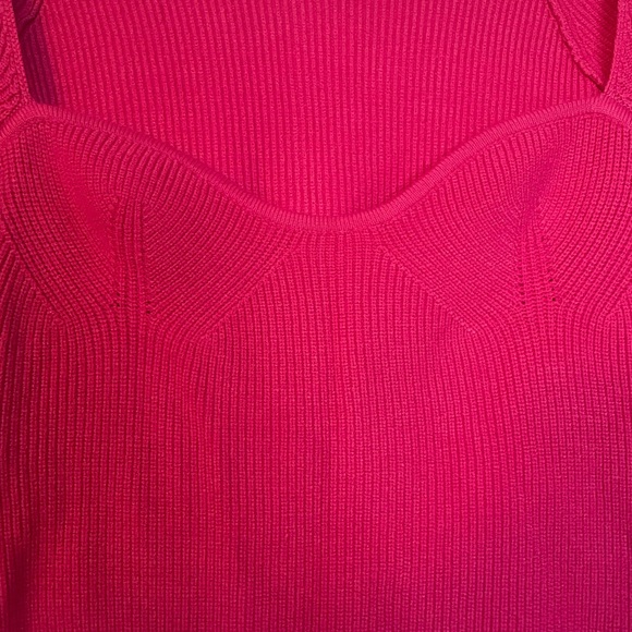 Soft Bell Sleeve Sweater with Sweetheart neckline - Picture 3 of 3